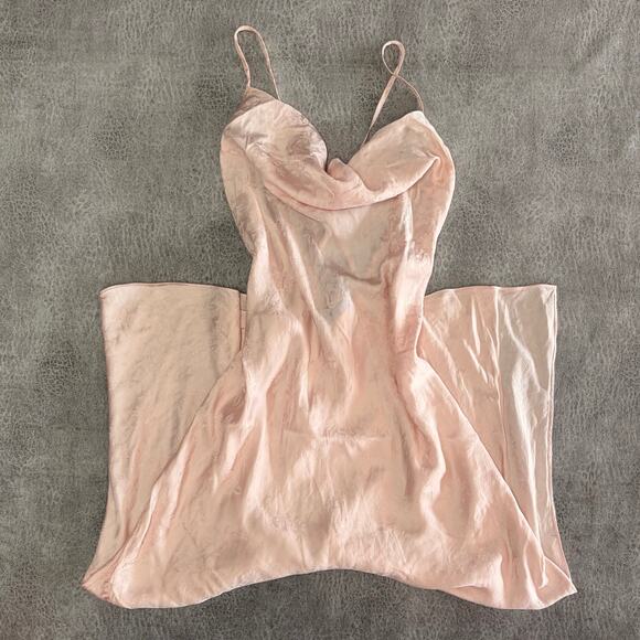 Vintage Silk Floral Maxi Slip Dress - Picture 1 of 6